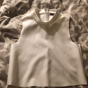 Vince Camuto mock neck sleeveless blouse